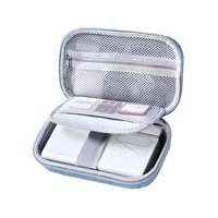 Cadeau promotionnel EVA étui de transport étui de voyage rigide petit étui de transport pour l'électronique de chargeur de banque d'alimentation