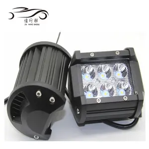 JHS High Power Led Car 18W Led Work Light Round Offroad Auto Led Work Light 6led Led Farol Led Driving nevoeiro luzes