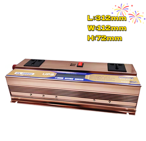 Inversor de Corriente de Onda Sinusoidal de 2000w, de 12v a 220v CA, con Cargador, Inversores Solares Híbridos de 12v, Inversor para Automóvil Fuera de la Red - Product Image 3