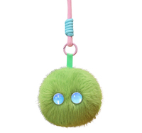 Pendentif Pompon en Peluche Tengyan en Fourrure de Lapin Douce, Thème Hebdomadaire Multicolore, Mini Poupée en Peluche, Accessoire de Sac, Jouet Éducatif
