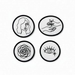 Christmas <b>Gifts</b> Custom Iron on Embroidery Patches for Clothing DIY Fashion Decoration & Apparel Accessories Supplies - Product Image 5