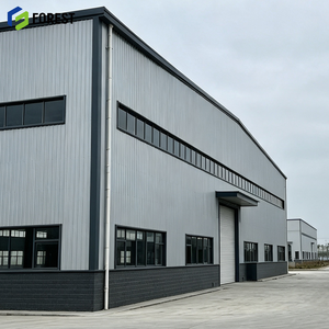 Centre d'entreposage commercial préfabriqué en acier préfabriqué à haute clarté de sol, pour charges lourdes - Product Image 1