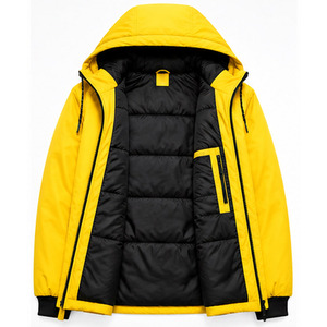 Veste coupe-vent décontractée pour homme, imperméable, à capuche, style OEM personnalisé, nouvelle collection, fermeture éclair. - Product Image 3
