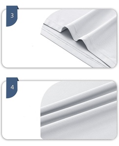 Gran oferta, venta al por mayor, 170g, malla estenopeica, deportes, ocio, entrenamiento al aire libre, correr, secado rápido, camiseta de manga corta para hombre - Product Image 3