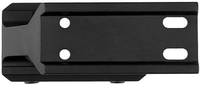 Base de montage basse Bowei pour viseur point rouge, adaptateur de montage oblique 1/3 Co-Witness, support de viseur extérieur léger 20 mm