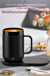 Botella Inteligente de 12 oz con Control de Temperatura, Taza de Café con Calefacción, Vaso Térmico de Viaje de Acero Inoxidable 316, Taza Calentadora con Control por Aplicación - Product Image 4
