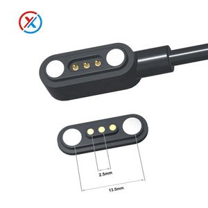 Conector Magnético Pogo Pins de 2, 3, 4, 5 Pinos Direto da Fábrica, Cabo Conector USB Magnético de 2.5mm Pitch - Product Image 4
