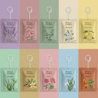 Nouveau design écologique, diffuseur d'air suspendu en papier absorbant en coton, parfum premium, lavande pour chambre à coucher, maison, sans danger pour les animaux domestiques