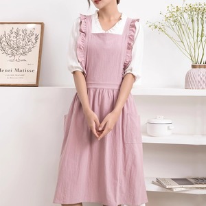 Alla moda nuovo negozio di fiori francesi nail salon special anti abiti da lavoro sporco <span class=keywords><strong>grembiule</strong></span> da donna - Product Image 2