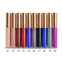 Gloss à lèvres personnalisé avec logo, vente en gros, marque privée, gloss à lèvres mat, rouge à lèvres liquide