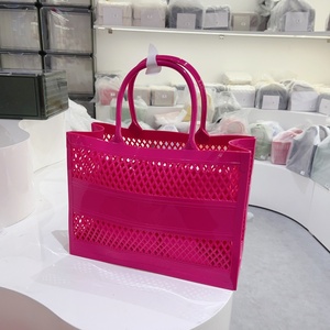 Borsa da spiaggia in PVC e gelatina di plastica con grande capacità di moda - Product Image 3