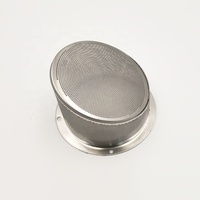 Filtro de Té de Acero Inoxidable 304 de Malla Fina Grabado a Medida por el Fabricante con Color y Forma Personalizables
