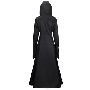 Medieval Retro gótico con capucha bruja Falda larga <span class=keywords><strong>de</strong></span> lujo vestido <span class=keywords><strong>de</strong></span> fiesta <span class=keywords><strong>de</strong></span> las mujeres Cosplay <span class=keywords><strong>vampiro</strong></span> <span class=keywords><strong>Halloween</strong></span> adulto disfraz <span class=keywords><strong>de</strong></span> talla grande - Product Image 3