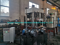 Machine de pressage de mousse eva 600t/machine de pressage à chaud de feuille de mousse eva/machine de fabrication de tapis de voiture eva