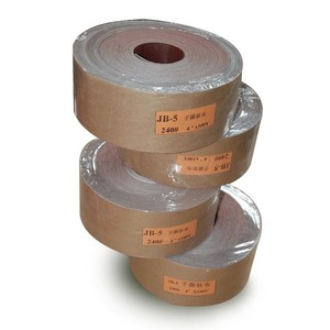 Rollo de tela de <span class=keywords><strong>esmeril</strong></span> <span class=keywords><strong>flexible</strong></span>, peso J, 120mm x 50m, arena 60 - Product Image 4