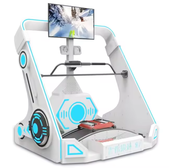 Indoor Sports Coin-operated Ski Vr Virtual Game Standing Exercise Fitness Racing Vr Simulator Ski Game Machines