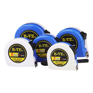Ruban à mesurer rétractable en acier BTE de <span class=keywords><strong>10</strong></span> mètres, système impérial et métrique (couleur bleue) - Product Image 2