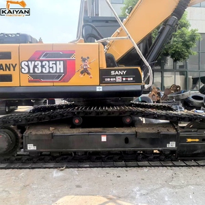 Excavatrice sur chenilles lourde d'occasion SANY SY335H de 33,5 tonnes, d'origine chinoise, hydraulique, pour l'exploitation en carrière et la construction routière - Product Image 2