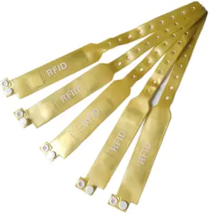 Braccialetti RFID impermeabili in materiale cartaceo pp 13.56mhz /uhf