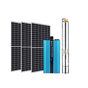 Kit de pompe solaire pour puits profond, pompe à eau solaire adaptée avec système solaire - Product Image 6