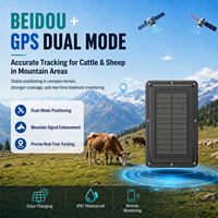 Rastreador GPS Portátil para Ganado, Resistente al Agua IP68, 3 Años de Duración de Batería, Cerca Virtual, Geocercas, Alertas de Escape, Posicionamiento en Tiempo Real