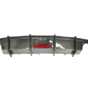 Nouveau pare-chocs arrière en fibre de carbone avec sorties d'échappement pour <span class=keywords><strong>Audi</strong></span> A6 C8 S6 2019-2022 - Product Image 5