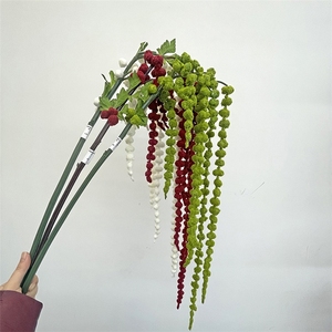 Las Mejores Flores Artificiales Realistas de Amaranto Colgantes, de Hilo de Seda, para Decoración de Bodas y Hogar - Product Image 1