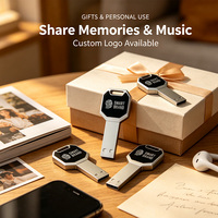Memoria USB 2.0 de Lujo con Forma de Llave UM68, Nueva Memoria USB Metálica con Logotipo de Marca Personalizado con Láser LED, Retención de Datos de 10 Años, CE OHs