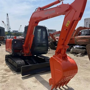 Used Japan Hitachi ZX60 Mini Crawler Excavator 5 Ton <b>Tracked</b> Digger Construction Machinery with Engine <b>Pump</b> 2020 Model for Sale - Product Image 4