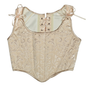 Corset élégant à lacets floraux pour femmes soutien-gorge enveloppant à bandage push-up avec nœud d'épaule contrôle ferme conception respirante - Product Image 5