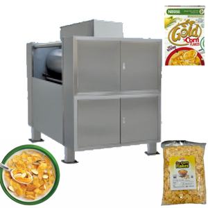 Nueva Línea de Producción de Cereales de Hojuelas de Maíz Bajos en Grasa, Extrusora de Hojuelas de Grano Integral, Equipo para Cereales de Desayuno con Motor - Product Image 6