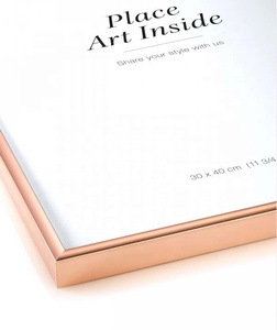 <span class=keywords><strong>Cadre</strong></span> en <span class=keywords><strong>aluminium</strong></span> brossé et métal écologique, <span class=keywords><strong>cadre</strong></span> mural suspendu pour affiche plus grande et mince A1 A4 30X40 40x50 50X70 - Product Image 6