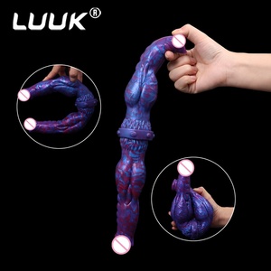 Juguete Sexual de Silicona Suave para Lesbianas, Doble Cabeza, Dildo Largo, Tapón Anal para Mujeres, Venta Directa de Fábrica - Product Image 3