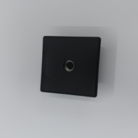 Entretoise de verrouillage de porte de salle de bain moderne en nylon, base de montage en plastique, taille personnalisée pour portes et fenêtres en verre ou en aluminium, durable et facile à installer