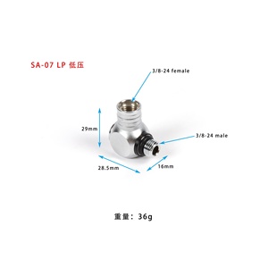 Adaptateur pivotant haute/basse pression de type DIN pour la plongée sous-marine avec rotation à 360° °   Ports LP et HP rotatifs - Product Image 4