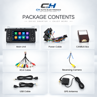 Pour BMW E46 M3 318/320/325/330/335 Navigateur GPS Autoradio 7 pouces Android 2+32G Autoradio Carplay Bluetooth