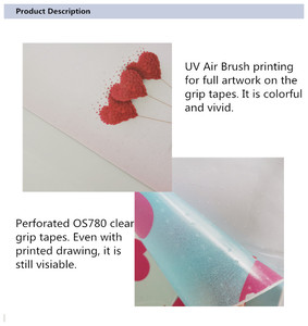 Cinta <span class=keywords><strong>de</strong></span> agarre personalizada OEM para monopatín y patinete, 33 x 9 pulgadas, cinta <span class=keywords><strong>de</strong></span> agarre impresa para longboard, papel <span class=keywords><strong>de</strong></span> lija para monopatín - Product Image 6