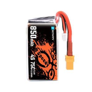 Batería Recargable de Litio Li-ion Betafpv Traverser 850mah 4s 75c para Juguetes RC, Multirrotor FPV, Quadcopter de Carreras Owl - Product Image 3