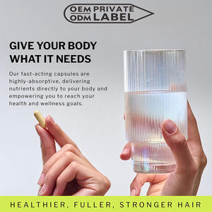 गर्म बिक्री बालों के नुकसान पूरक हार्ट ब्लॉकर कैप्सूल बायोटिन ने पैलेमेटो को मजबूत बालों के विटामिन विकास कैप्सूल के पूरक के पूरक के रूप में देखा - Product Image 4