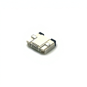 Connecteur FPC à pas de 0,5 mm H: 1,0 mm Type à rabat (5000 PCS/R) 1*4P - Product Image 1