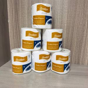 Tisu Lembut dan Gulungan Kertas Toilet Dengan Serat Pulp Kayu Halus Cocok untuk Rumah Kantor dan Perawatan Pribadi Sehari-hari - Product Image 1