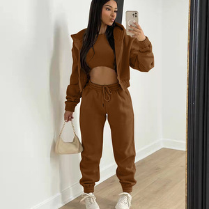 PASUXI 2 Piece Sets <strong>Women</strong> Tracksuit Oversized <strong>Suit</strong> <strong>Trouser</strong> <strong>Suits</strong> Female Sweatshirt Solid Sports Hoodie Sportswear - Product Image 6