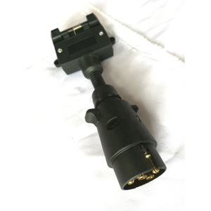 Échantillon gratuit Australie 7pin Flat Socket à 5Pin Large Round Euro Plug Trailer Connector Set - Product Image 1