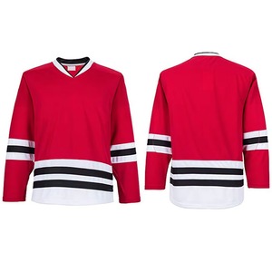 Top Factory Customization ICE Hockey Jerseys Embroidery logo Sublimated Custom Ice Hockey Jersey For Men's OEM Serviced - Product Image 1