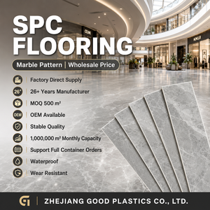 Revêtement de sol LVP en chêne blanc, large planche, noyau rigide, couche de vinyle SPC, <span class=keywords><strong>parquet</strong></span> à chevrons <span class=keywords><strong>imprimé</strong></span> numériquement <span class=keywords><strong>sur</strong></span> mesure, imperméable, 5 mm, noir - Product Image 1