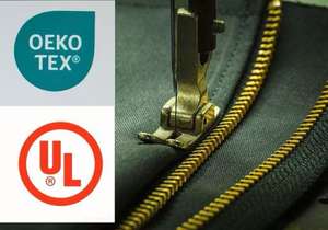 Certificación-Cremallera metálica <span class=keywords><strong>abierta</strong></span> aprobada permanentemente ignífuga para ropa protectora - Product Image 6