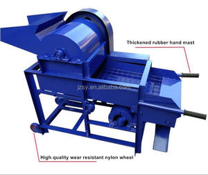 Alta eficiencia, Castaño fresco, <span class=keywords><strong>espina</strong></span>, puñalada, cáscara, descascaradora, peladora de piel de castaña, equipo de desbarbado, 500 kg/H - Product Image 2