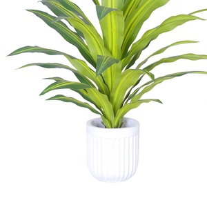 Украшение для гостиной в помещении зеленое растение искусственное дерево драцена в горшке искусственное Тропическое растение Дракон кровь дерево - Product Image 6