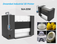 Fabricant de machine d'impression 3D industrielle par lots en résine SLA800 de haute précision 355nm