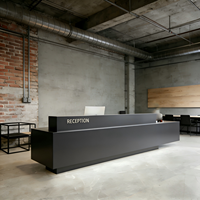 Bureau de réception moderne personnalisé pour hall d'hôtel, bureau, espaces commerciaux - Design multifonctionnel